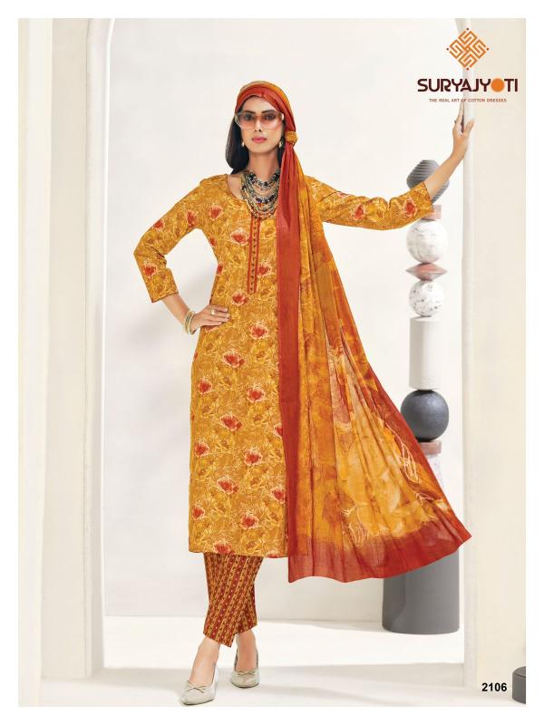 Suryajyoti zion cotton vol-21 dress material wholesale with price